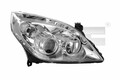 Scheinwerfer für Opel Vectra C CC Caravan 2006 - 2009 Links TYC 20-1042-05-2