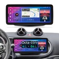 12.3" 4+64G Android 15 Autoradio Apple Carplay Navi Für Smart Fortwo Forfour 453