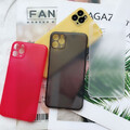 dünne Schutzhülle iPhone 12 13 14 15 16 pro max Plus Ultra Slim case 0,3mm