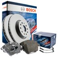BOSCH 2x BREMSSCHEIBEN + BELÄGE Mercedes W203 Ø288mm VORN +WK