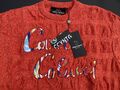 OUTLET PREIS NEUER Carlo Colucci Strickpullover Sweater Orange Sweater Classic