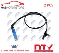 ABS SENSOR DREHZAHLFÜHLER PAAR HINTEN NTY HCA-BM-027 2PCS V NEU OE QUALITÄT