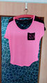 Shirt NEU,Gr.38 pink-schwarz