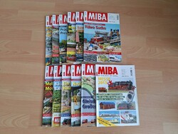 MIBA Die Eisenbahn Im Modell, 2013, Konvolut 12 Hefte