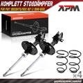 4x Komplett Stoßdämpfer Federbein Satz Vorne für Fiat Seicento/600 187 1.1 98-10