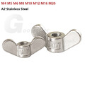 Flügelmuttern Muttern A2 V2A Edelstahl M4 M5 M6 M8 M10 M12 M16 M20 Flügelmutter