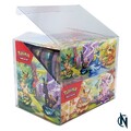 PET Schutzhülle für Pokemon 8er Mini Tin Display ☆ zb Prismatische Entwicklungen