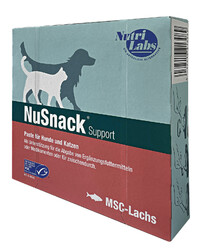 NutriLabs NuSnack Support 25x10 g Hunde | Katzen | Eingabehilfe 