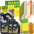 MANN INSPEKTIONSPAKET+FUCHS 5W-30 ÖL passend für MERCEDES W176 246 CLA 180-220d
