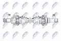 Antriebswelle NTY NPW-BM-048 für BMW F30 F33 F34 F36 F80 F32 F31 F82 F23 F87 F22
