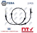 HCA-RE-022 ABS SENSOR DREHZAHLFÜHLER HINTEN NTY 2PCS NEU OE QUALITÄT