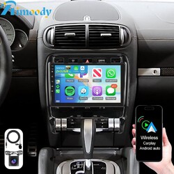KAM+ Autoradio CarPlay Für Porsche Cayenne 9PA 2002-2010 Android 15 GPS Navi 32G