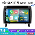 8-Kern Für Mercedes-Benz SLK Class R171 Android 14 CarPlay Autoradio Navi GPS 4G
