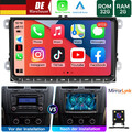 Android 12 Autoradio Apple Carplay Navi Für VW GOLF 5 6 Touran Polo 6R Tiguan