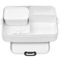 Mepal Bento-Lunchbox Take A Break weiß Large – Brotdose mit Fächern