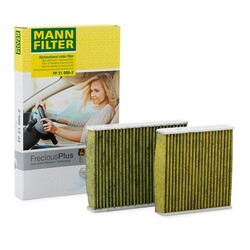MANN-FILTER FP 21 000-2 Innenraumfilter Pollenfilter für CITROËN C3 II (SC)