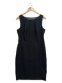 Esprit Bleistiftkleid Gr. 38 M Schwarz Business Elegant Midikleid Uni