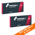 20 x ProCell AAA Micro iNTENSE LR03 Alkaline 1,5V by the Duracell 1461mAh