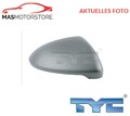 SPIEGEL KAPPEN GEHÄUSE ABDECKUNG TYC 337-0244-2 P FÜR VW GOLF VII