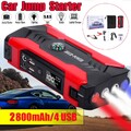 28000mAh Auto PKW Starthilfe Jump Starter 12V KFZ Ladegerät Booster Power Bank