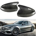 Carbon Fiber Look Spiegelkappe Außenspiegel Für Benz W205 X253 W222 W213 W238 DA