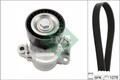 Keilrippenriemen Rippenriemen Satz für Audi Schaeffler INA 529023510 2014-2022