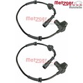 2x Sensor für Raddrehzahl Metzger 0900092 2 Sensor Raddrehzahl für VW