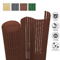 PVC Sichtschutzmatte robust Sichtschutz Windschutz Zaun Terrasse PVC-Matte pool
