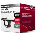 Für Passat Variant B6 Typ 3C5 (Auto Hak) Anhängerkupplung starr + E-Satz 7pol