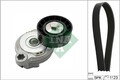 Keilrippenriemensatz Schaeffler INA 529 0375 10 für VOLVO XC60 1 SUV 156 V70 3 2