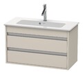 Duravit Ketho Waschtischunterbau wandhängend für 234283 2 Schubkästen 800 x...