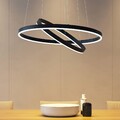 Arcchio LED 'Albiona' (Modern) in Schwarz aus Metall (2 flammig, ), Küchenleucht