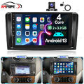 Android 13 Autoradio GPS Navi WIFI Für Mercedes Benz ML/GL Klasse W164 X164 +Kam