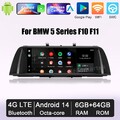 10,25" Android 14 Autoradio für BMW 5 Series F10 F11 CIC CarPlay 64GB GPS Navi