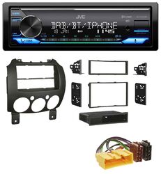 JVC Bluetooth DAB USB MP3 Autoradio für Mazda 2 (ab 2007)
