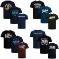 Jack Jones Herren T-Shirt 3er Pack Plus Big Size Übergröße 2 3 XL 4 XL 5 6 7 8XL