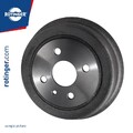 Set 2x Bremstrommel für Fiat Grande Punto Opel Adam Corsa D ab 05-> Rotinger