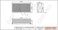 Dr!ve+ DP1110.10.0536 Luftfilter für RENAULT