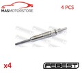 GLÜHKERZE GLÜHKERZEN FEBEST 23642-007 4PCS V FÜR VW CRAFTER 30-50,PASSAT B6