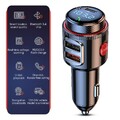 Bluetooth 5.4 FM Transmitter Auto Mp3 Player USB Radio KFZ SD Freisprechanlage
