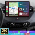 2K 13.1" 4G+64G CarPlay Autoradio GPS WIFI FM Für Hyundai i10 II BA IA 2013-2019