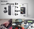 SP CONNECT Motorrad Smartphone Halterung MOTO BUNDLE Apple iPhone 8+/7+/6S+/6+