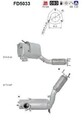 AS FD5033 Dieselpartikelfilter DPF Rußpartikelfilter für VW SHARAN (7N1, 7N2)
