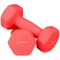 Kurzhantel Neopren Beschichtung Hexagon 2er Set Krafttraining Indoor Outdoor
