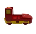 Lego Duplo Eisenbahn TRAIN ROT Zug Elektrische Lokomotive ZUG - ungeprüft defekt