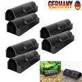 6 x Ratten Köderbox Rattenbox Rattenfalle für Rattengift zur Rattenbekämpfung DE