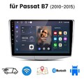 Android 13 Autoradio Carplay Für VW Passat B7 2010-2015 GPS Navi SWC DAB+ 2+64GB