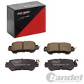 MAXGEAR BREMSBELÄGE SATZ HINTERACHSE PASSEND FÜR MAZDA CX-3 CX-5 | 19-3037