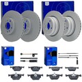 ATE BREMSSCHEIBEN + CERAMIC BELÄGE VORNE + HINTEN passend für BMW X5 E53 4.4i
