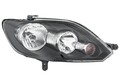 Hauptscheinwerfer rechts Halogen H15 HELLA für VW Golf Plus (5M1, 521)